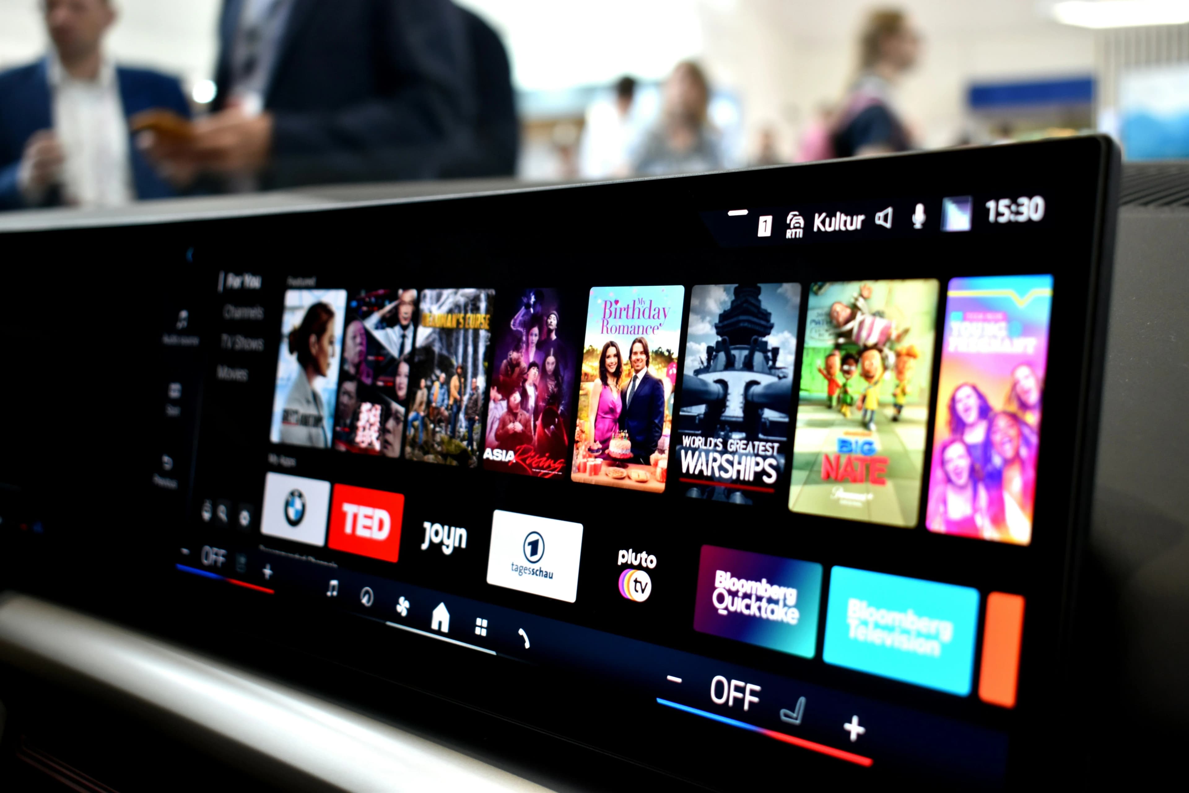 Premium IPTV features dashboard